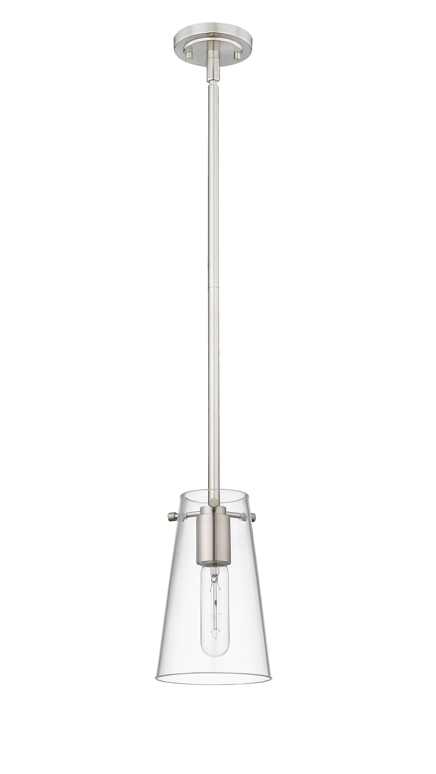 7508MP-ROD-BN - Kira 1 Light 5" Pendant - Brushed Nickel