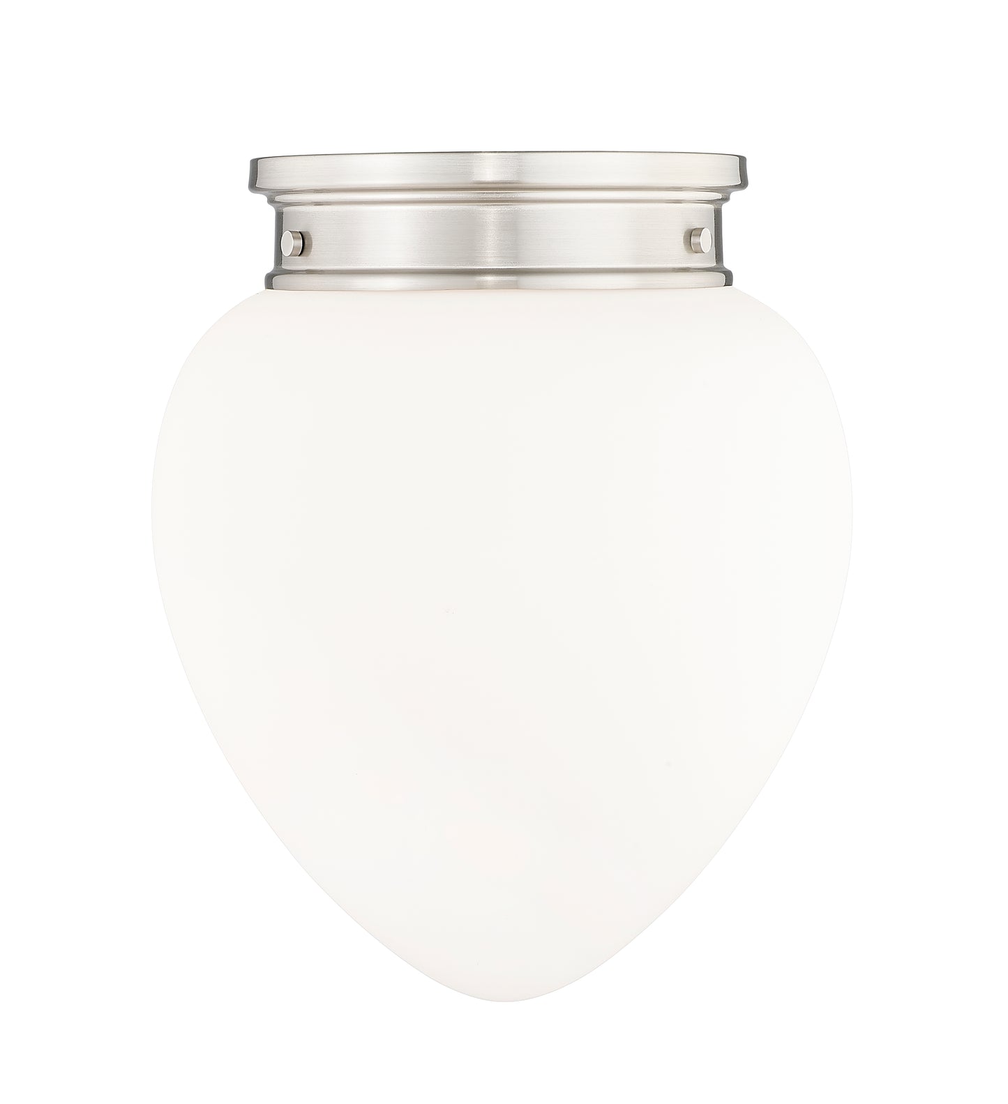 1945F12-BN - Gideon 1 Light Flush 12" Mount - Brushed Nickel