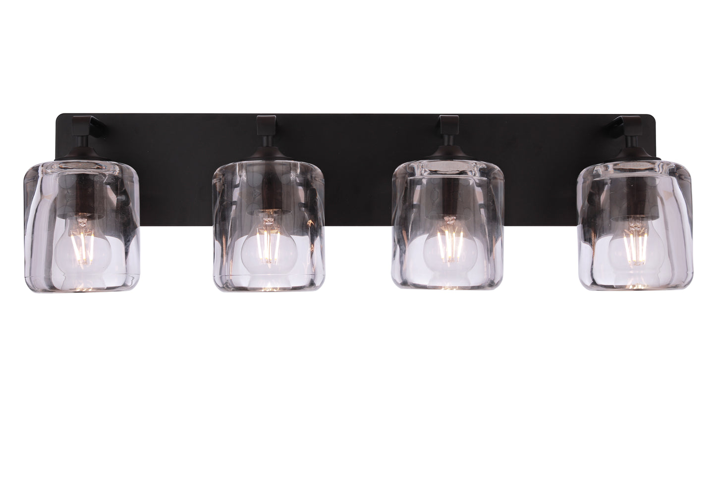 20628FB4 - Andie 4 Light 28" Wide Vanity Light - Flat Black