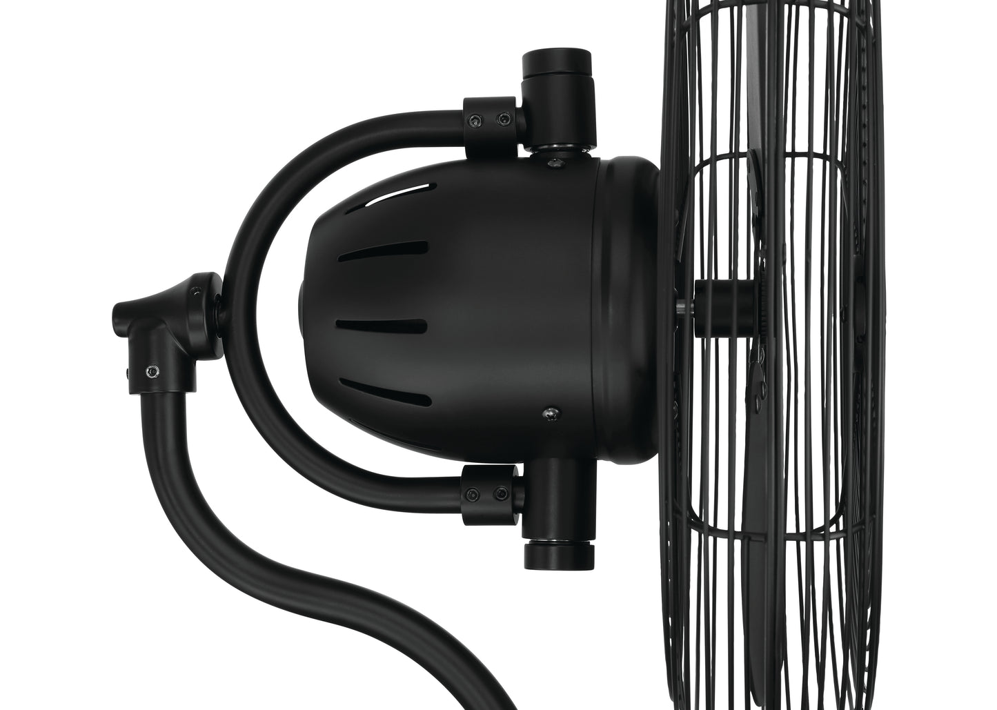 BW116FB3-HW - Bellows I Hard-wired Indoor/Outdoor 14" 3 Blade Indoor Outdoor Ceiling Fan - Flat Black