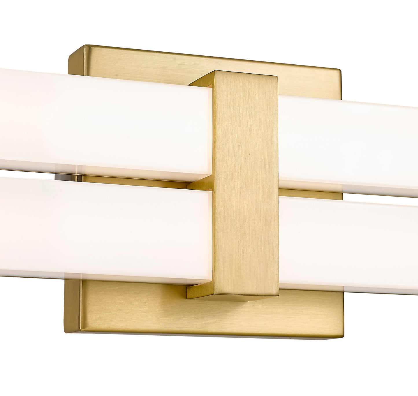 1008-40W-MGLD-LED - Zane 2 Light 40" Vanity - Modern Gold