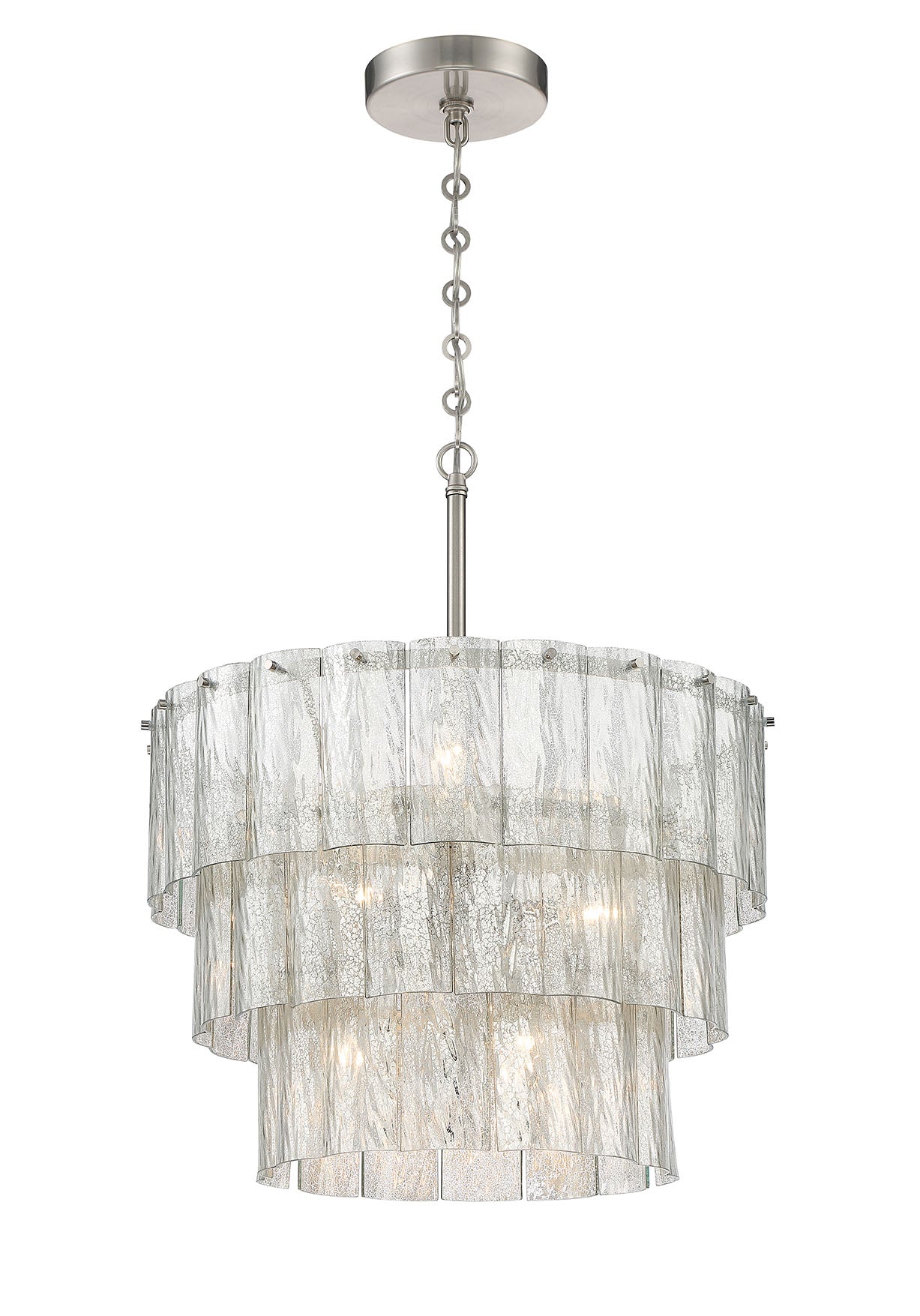 48694-BNK - Museo 9 Light 20" Wide Pendant - Brushed Nickel