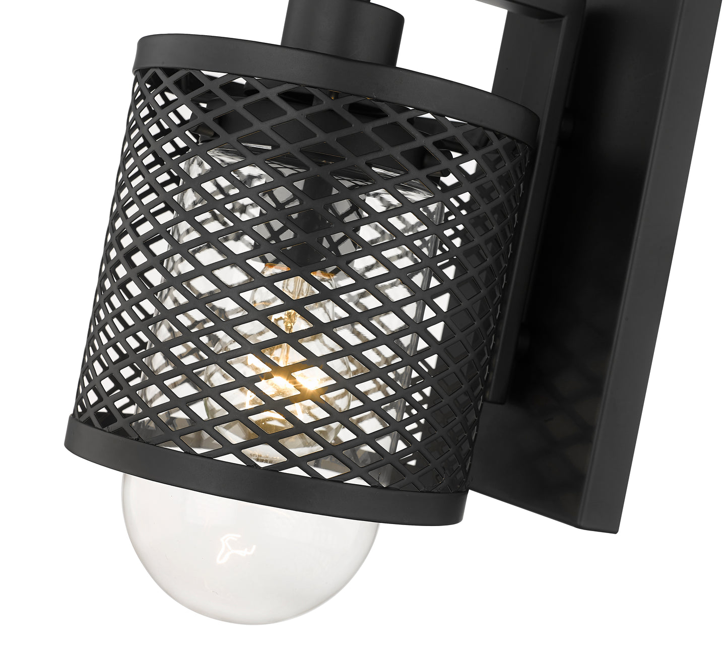 3037-1S-MB - Kipton 1 Light Wall 11" Sconce - Matte Black