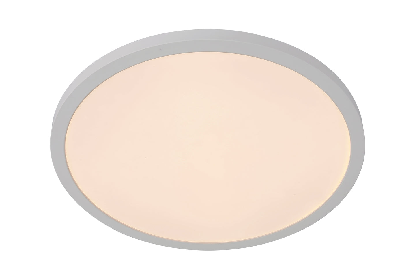 X9415-W-LED-5CCT - Slim Line II 1 Light 15" Wide Flush Mount - White