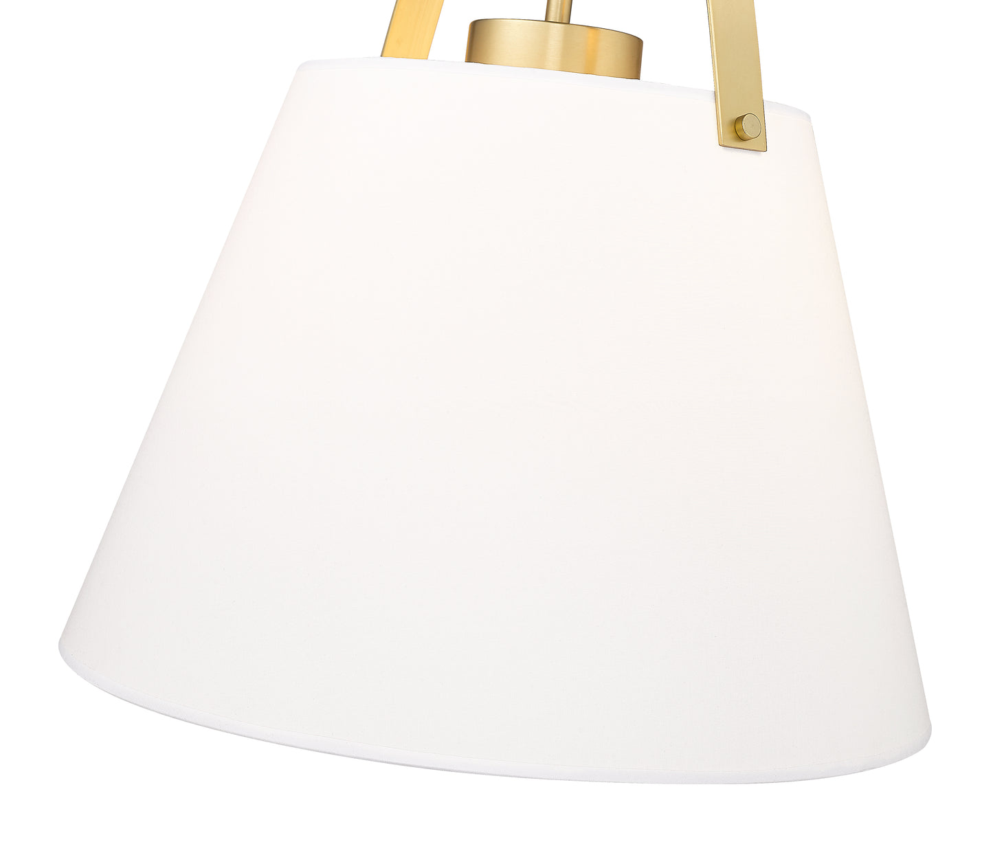 743P18-HBR - Z-Studio 1 Light 18" Pendant - Heritage Brass