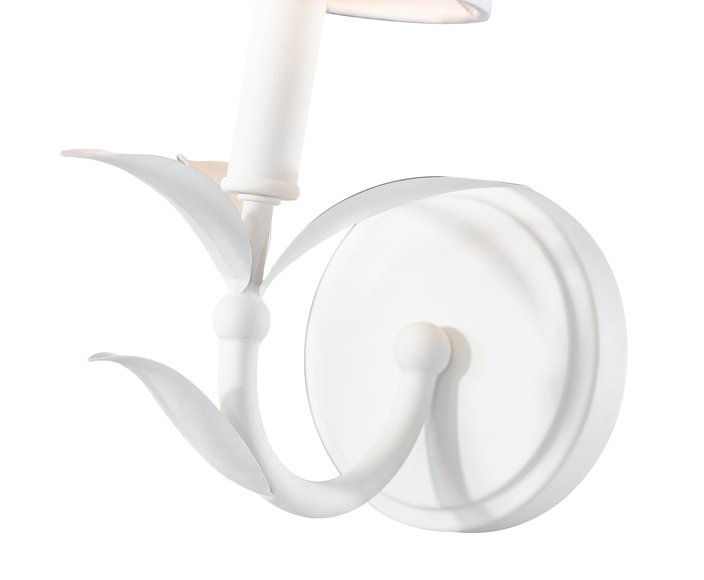 830-1S-TXWH - Aslin 1 Light Wall 12" Sconce - Textured White