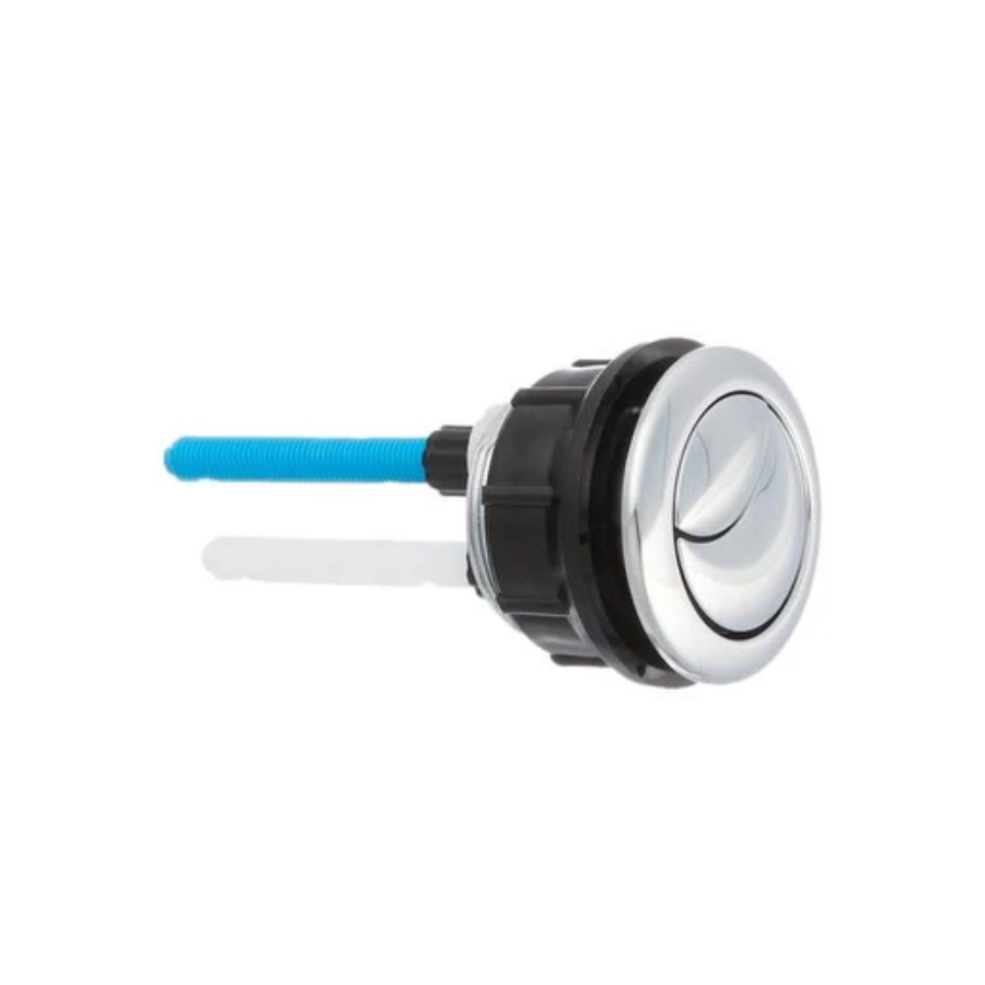 Blue R Button Assembly THU420#CP - Push Button Assembly for Rowan Dual Flush Toilets ...