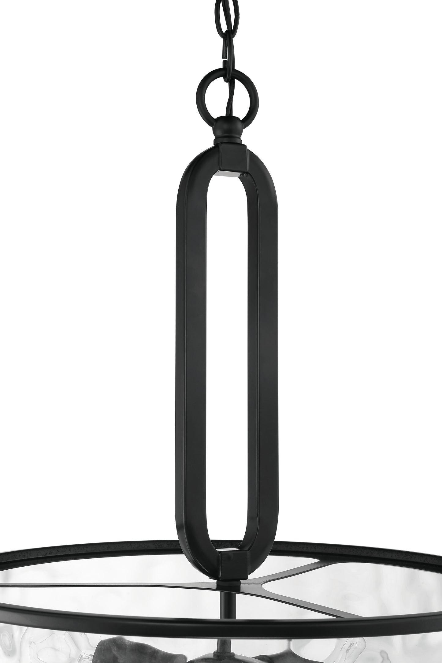 54293-FB - Collins 3 Light 18" Wide Pendant - Flat Black