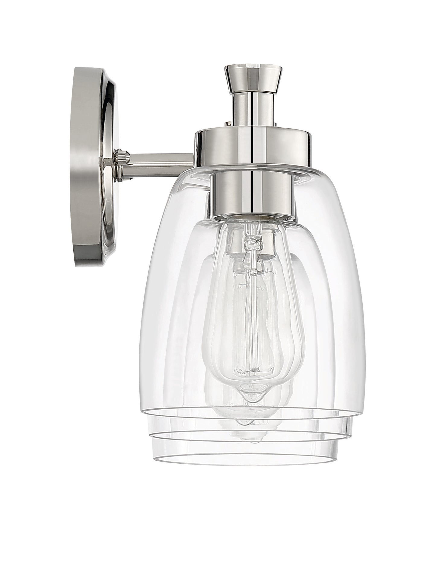 12724PLN3 - Henning 3 Light 24" Wide Vanity Light - Polished Nickel