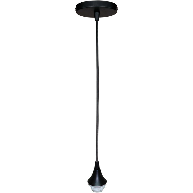 CPM-MBK - Design & Combine 1 Light 5.12" Wide Mini Pendant - Matte Black