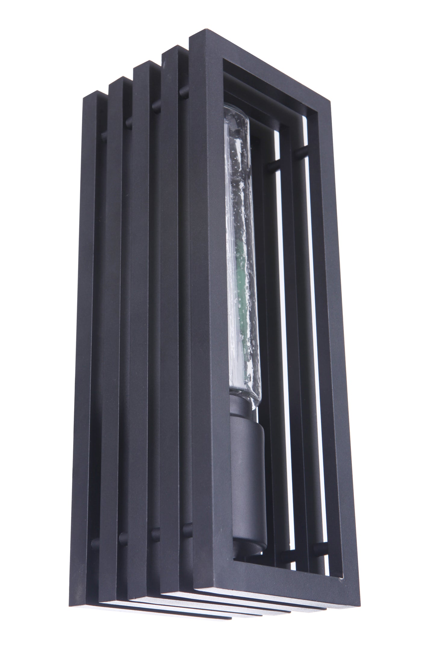 ZA2800-TB - Carmel 1 Light 14" High Outdoor Wall Lantern - Textured Black