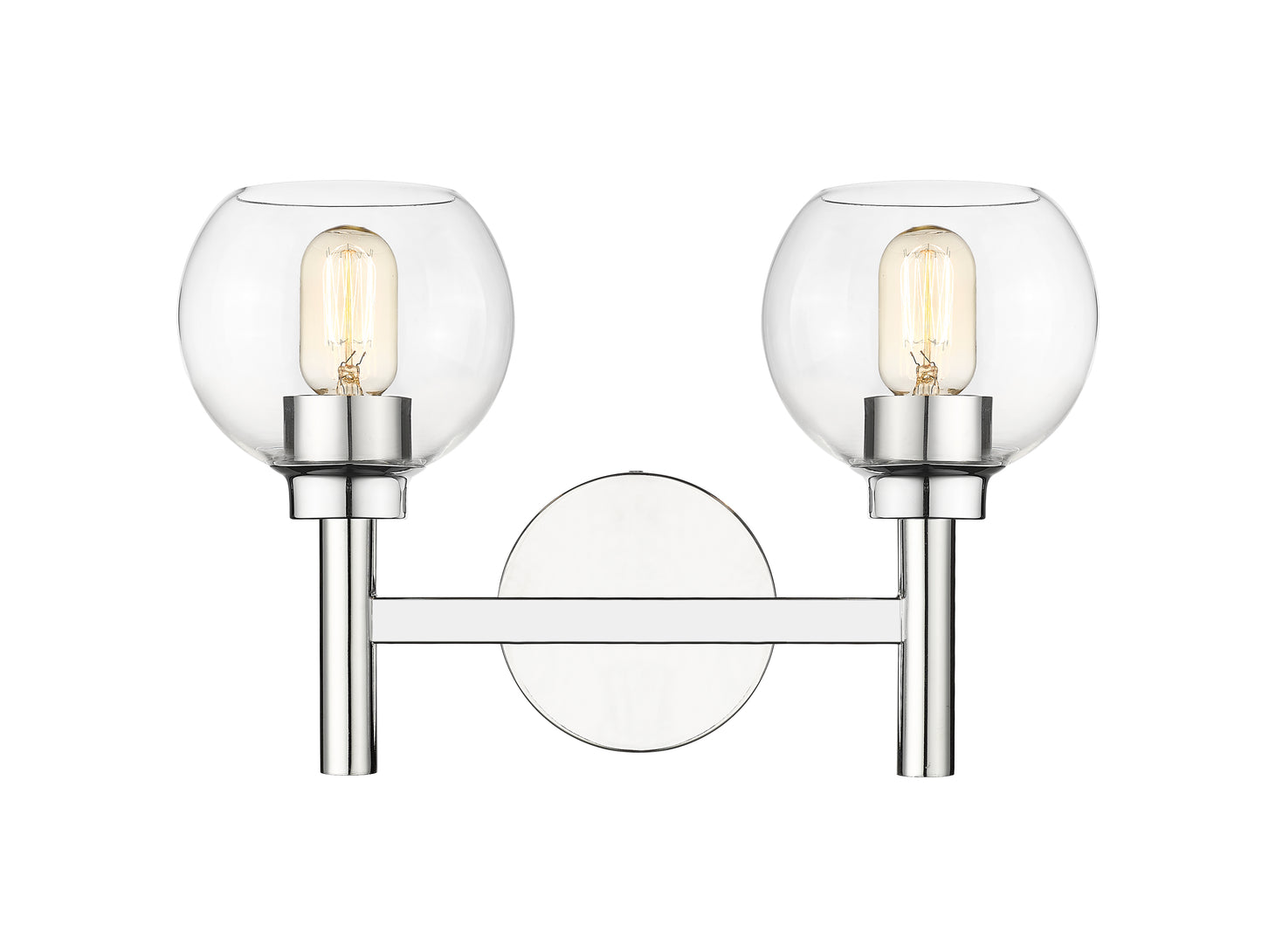 7502-2V-CH - Sutton 2 Light 16" Vanity - Chrome