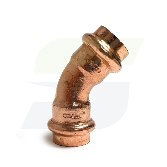 PC606 - Copper 1-1/2" Press 45 Degree Elbow