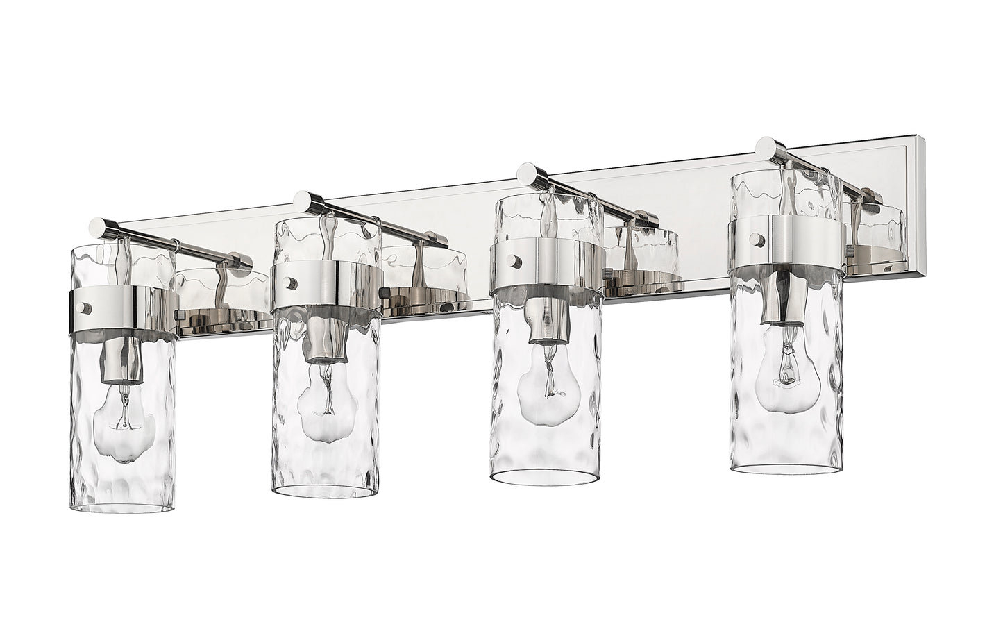 3035-4V-PN - Fontaine 4 Light 34" Vanity - Polished Nickel