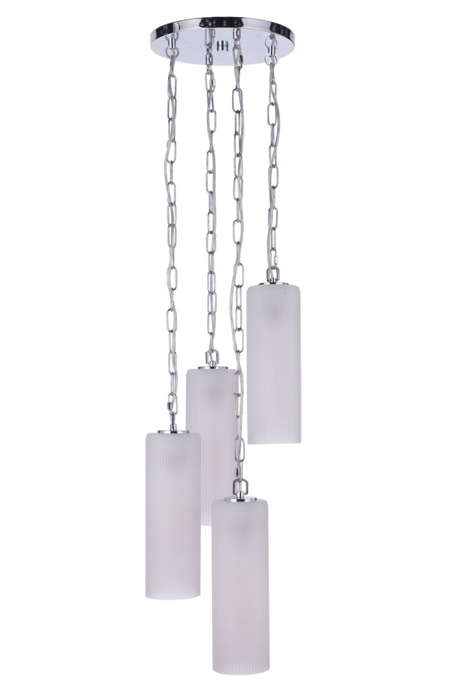 57994-CH - Myos 4 Light 12" Wide Pendant - Chrome