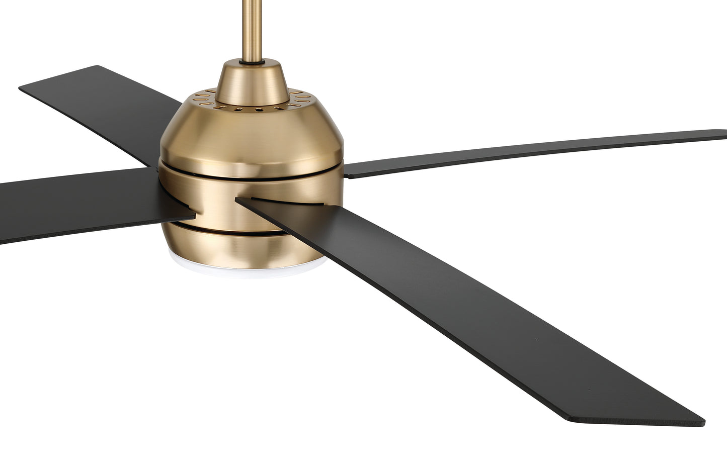 KLS52SB4 - Kelsey 52" 4-blade Indoor Ceiling Fan 52" 4 Blade Ceiling Fan with Light Kit - Satin Brass