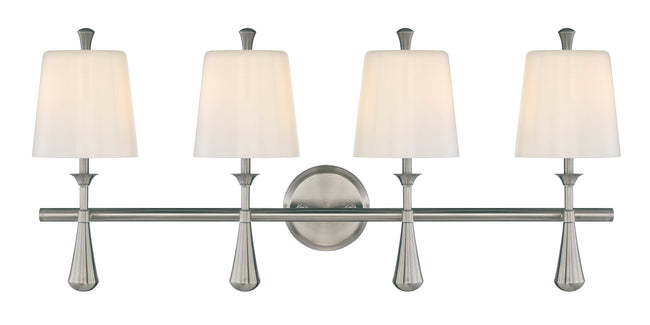 57404-BNK - Palmer 4 Light 32" Wide Vanity Light - Brushed Nickel