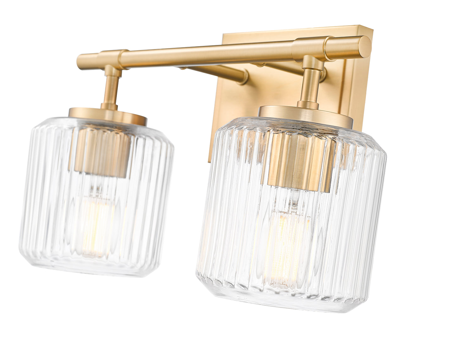 7515-2V-MGLD - Landon 2 Light 14" Vanity - Modern Gold