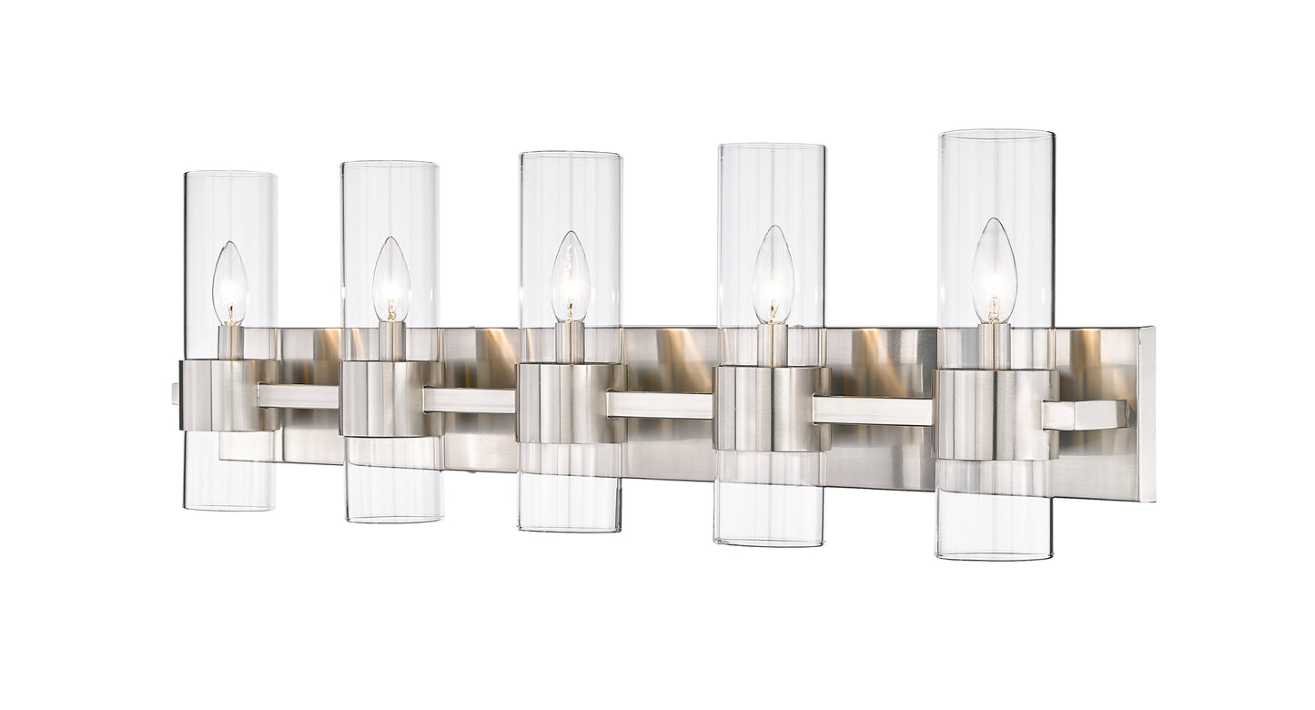 343-5V-BN - Lawson 5 Light 38" Vanity - Brushed Nickel