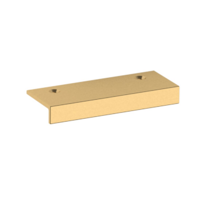 4620044 - 2" Centers - Edge Pull - Satin Brass