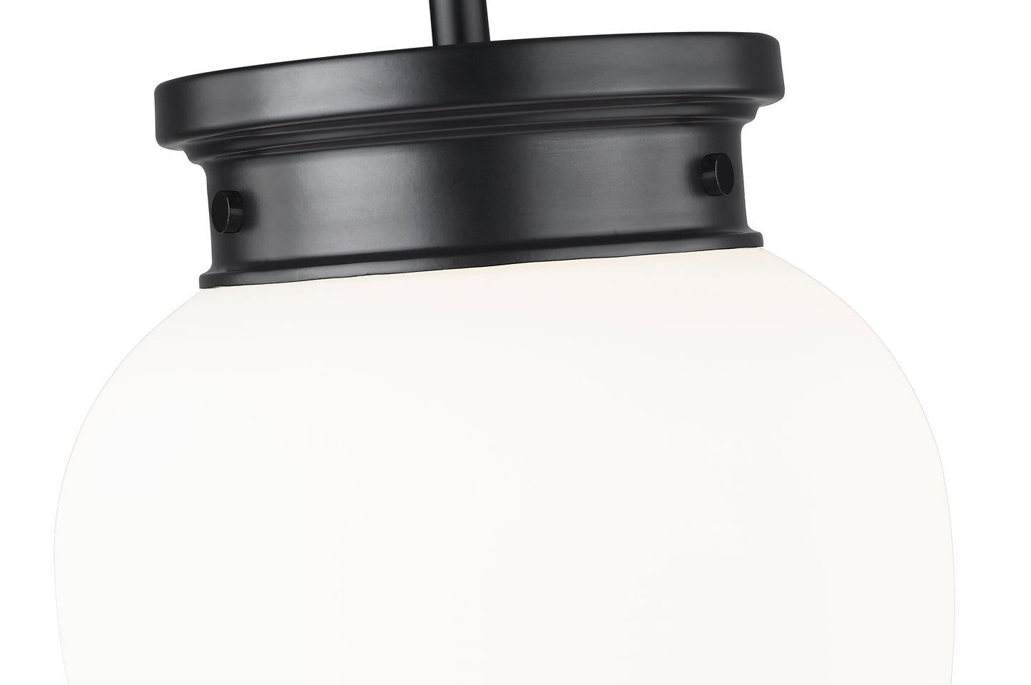 1945P9-MB - Gideon 1 Light 10" Pendant - Matte Black