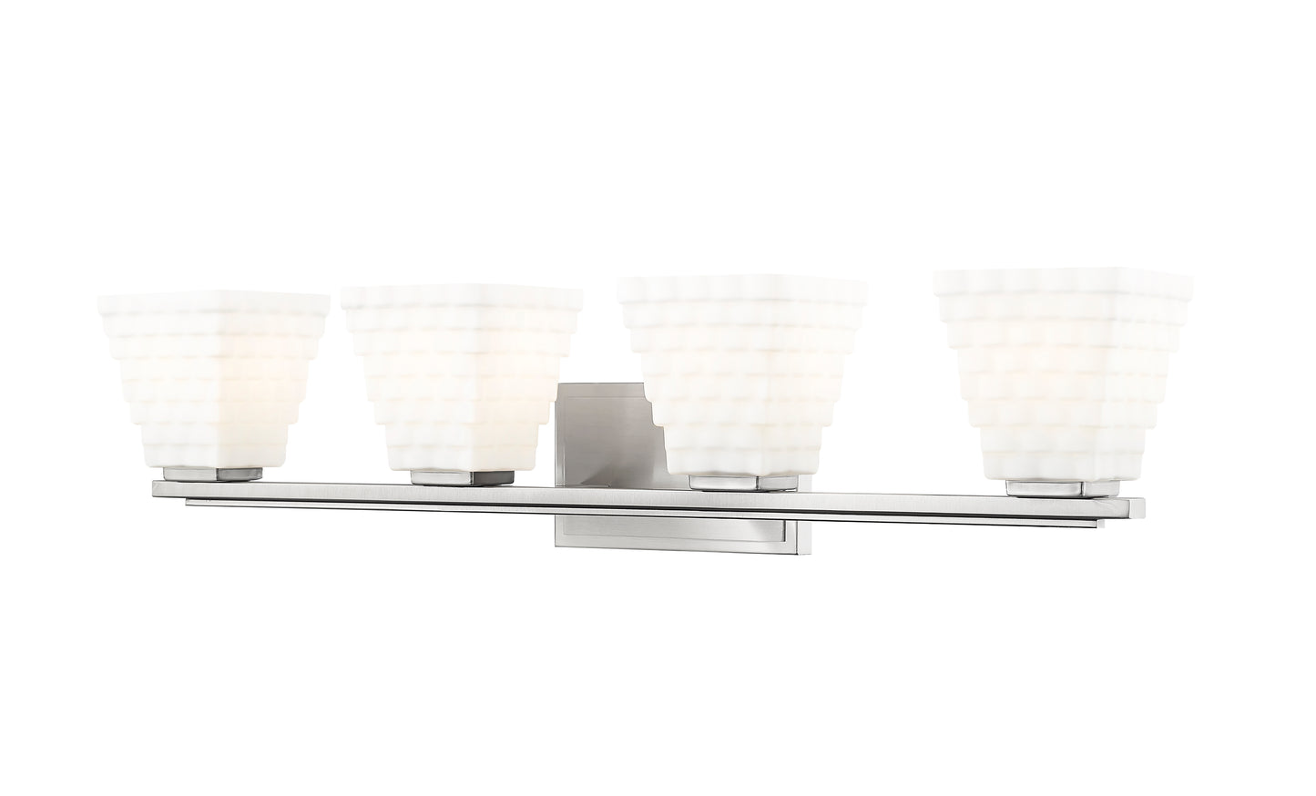 7514-4V-BN - Annalise 4 Light 32" Vanity - Brushed Nickel