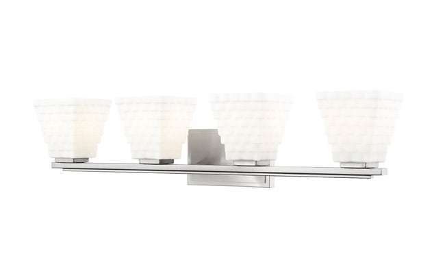 7514-4V-BN - Annalise 4 Light 32" Vanity - Brushed Nickel