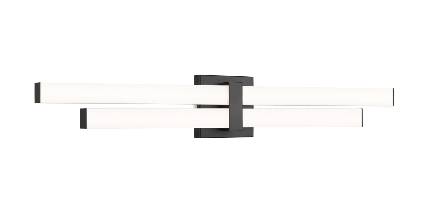 1008-32W-MB-LED - Zane 2 Light 32" Vanity - Matte Black