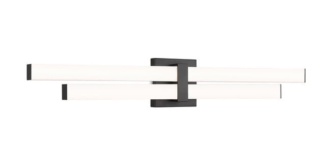 1008-32W-MB-LED - Zane 2 Light 32" Vanity - Matte Black
