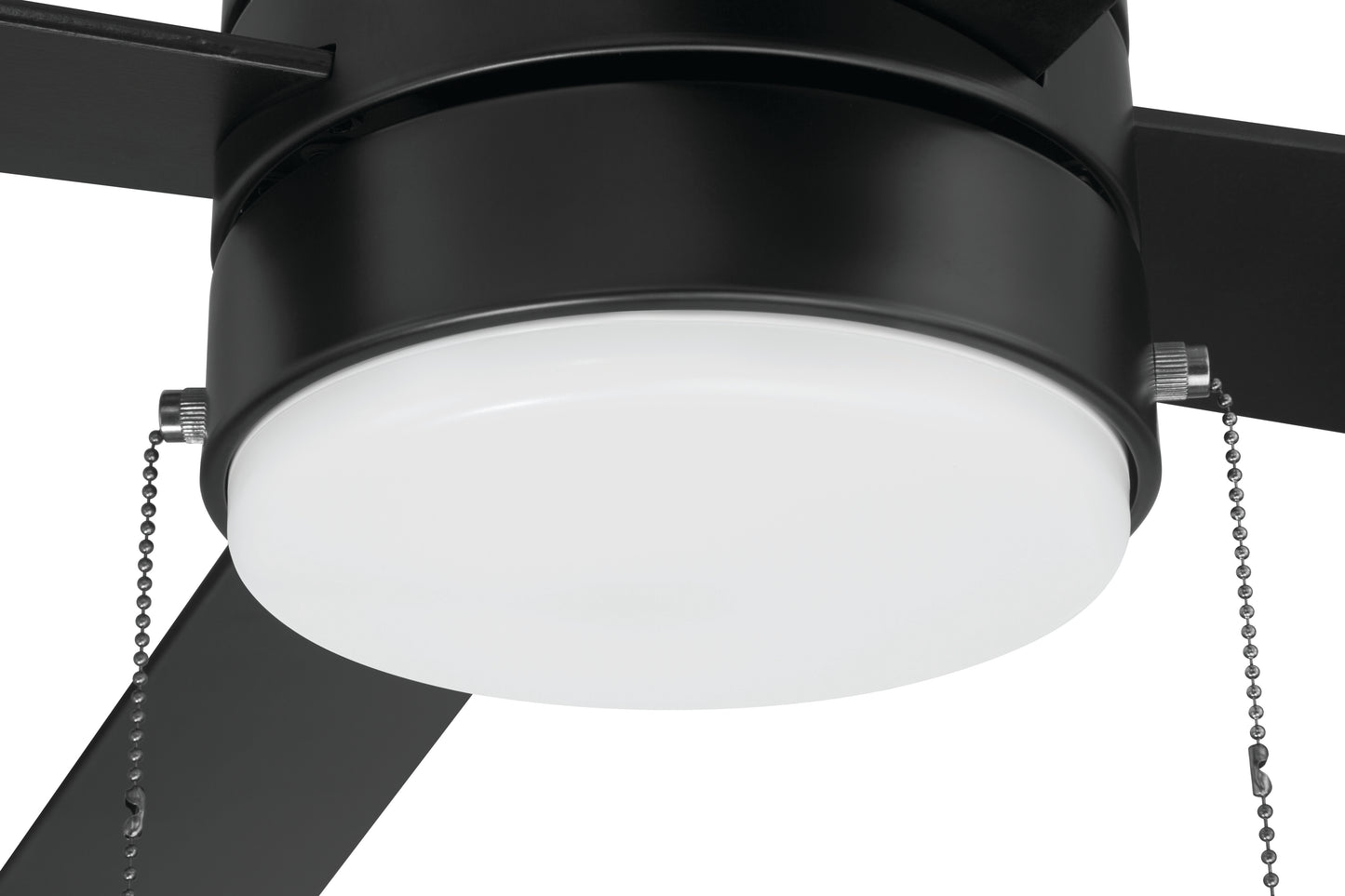 EMCY52FB4-PC - Energy Star McCoy 52" 4 Blade Ceiling Fan 52" 4 Blade Ceiling Fan with Light Kit - Flat Black