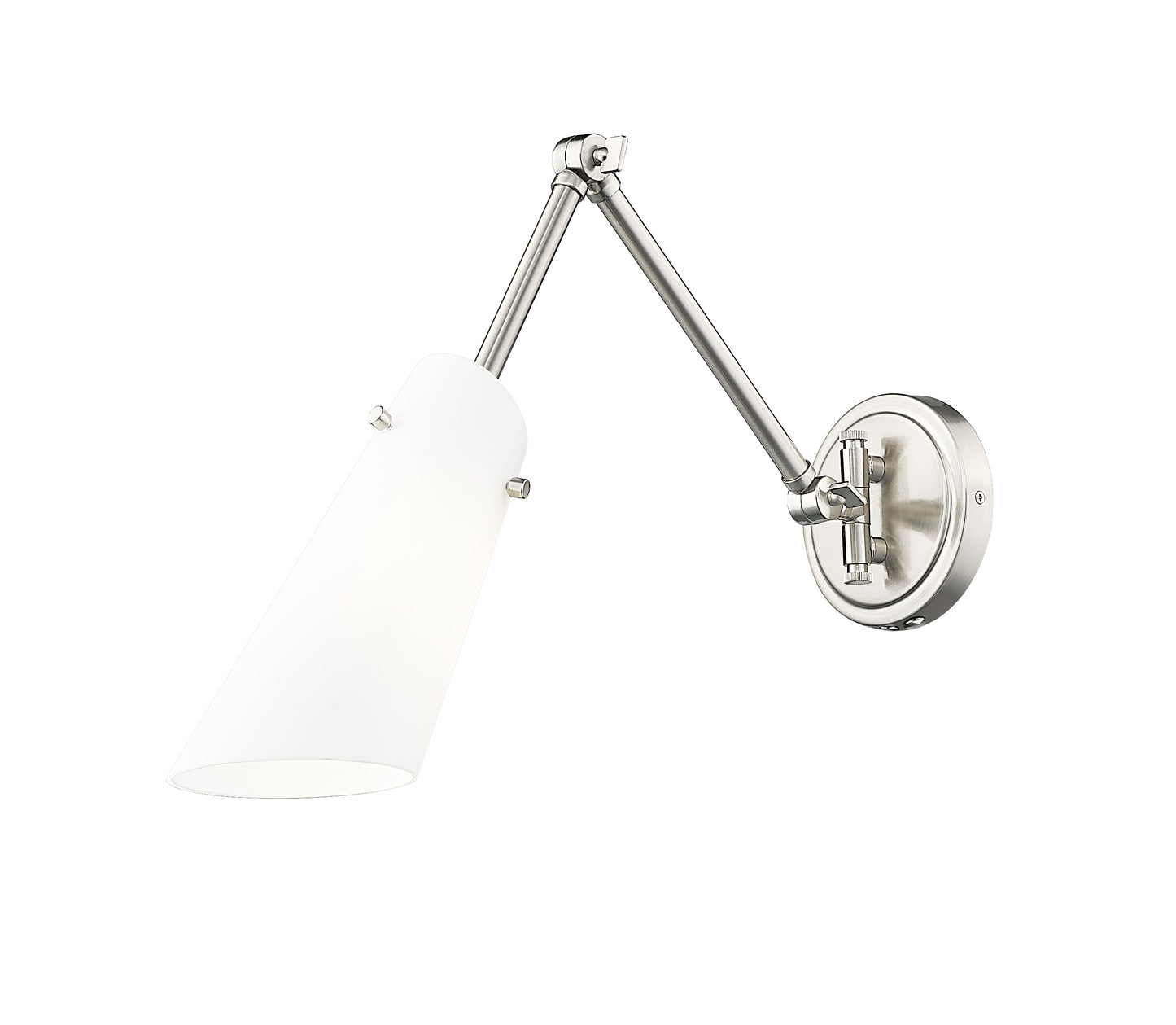 350S-BN - Julia 1 Light Wall 5" Sconce - Brushed Nickel