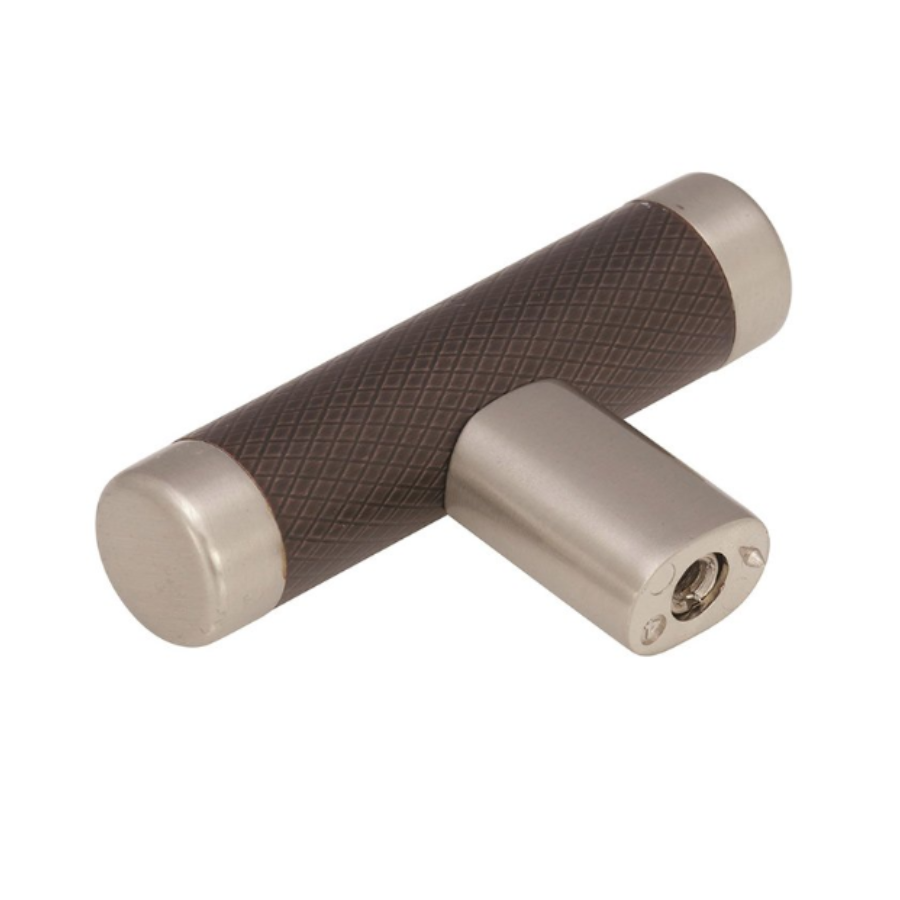 BP36556G10ORB-10PACK - Bronx 5/8" Bar Cabinet Knob - Satin Nickel/ Oil Rubbed Bronze