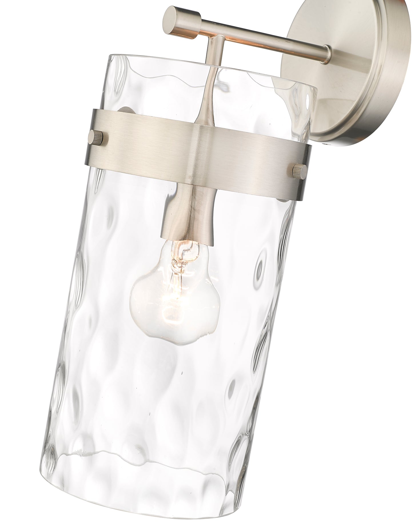 3035-1SL-BN - Fontaine 1 Light Wall 16" Sconce - Brushed Nickel