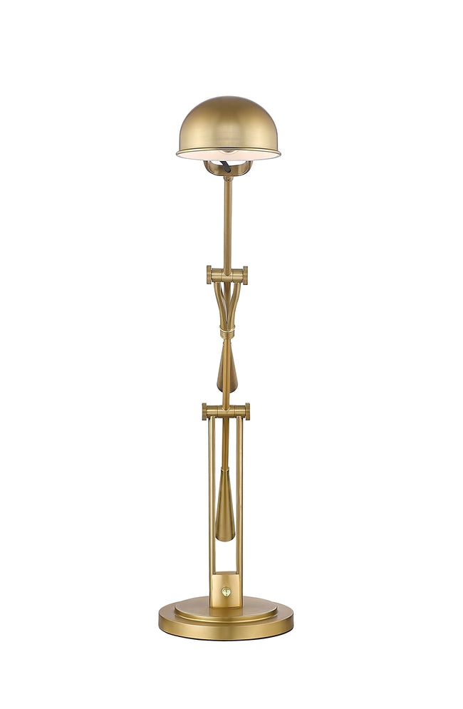 741TL-HBR - Grammercy Park 1 Light Table 52" Lamp - Heritage Brass