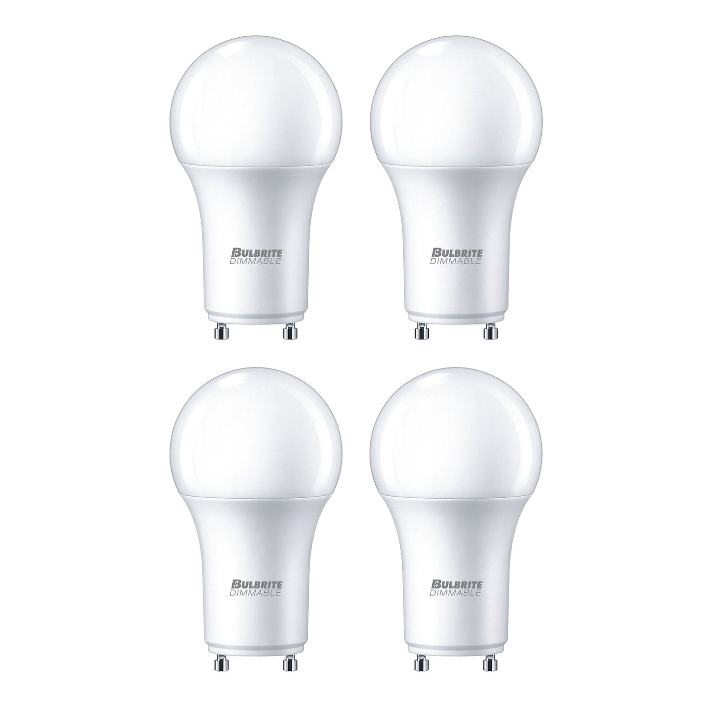 774279 - Dimmable Frost A19 LED GU24 Base Light Bulb - 15 Watt - 3000K - 4 Pack
