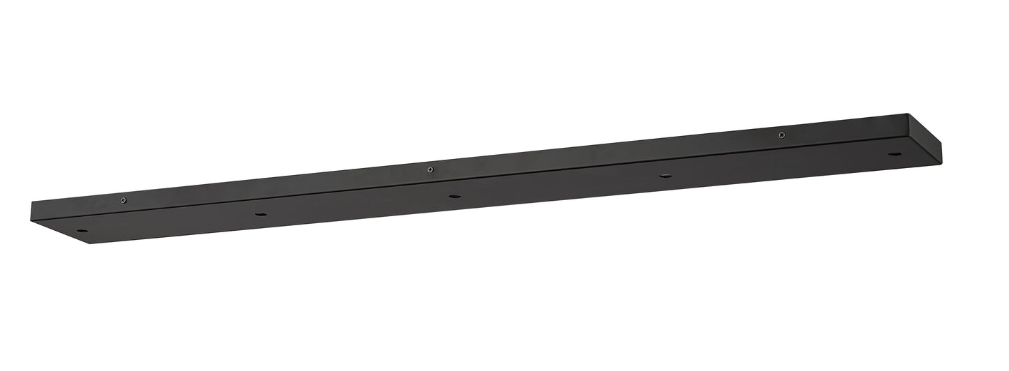 CP4205L-MB - Multi Point Canopy 5 Light Ceiling 5" Plate - Matte Black