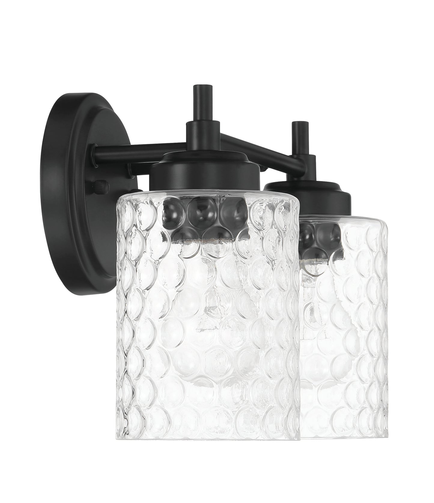 60502-FB - Claire 2 Light 12.75" Wide Vanity Light - Flat Black