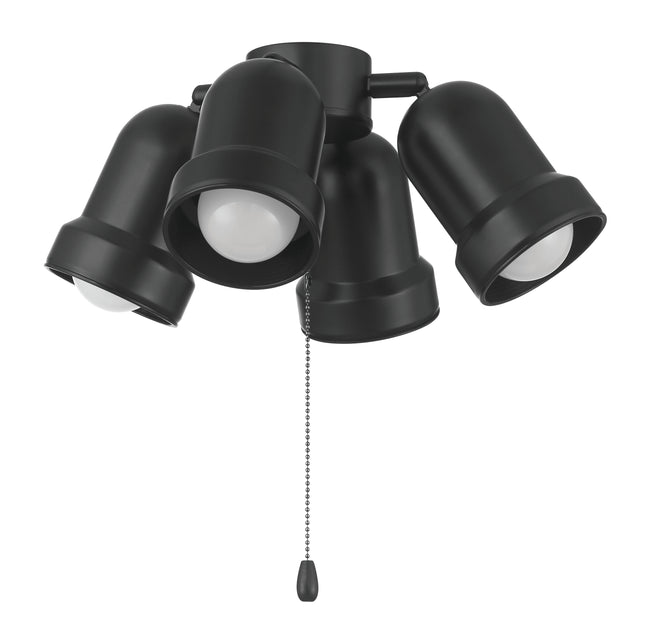 LK2614-4L-LED-FB - 4 Light Light Kit in Flat Black