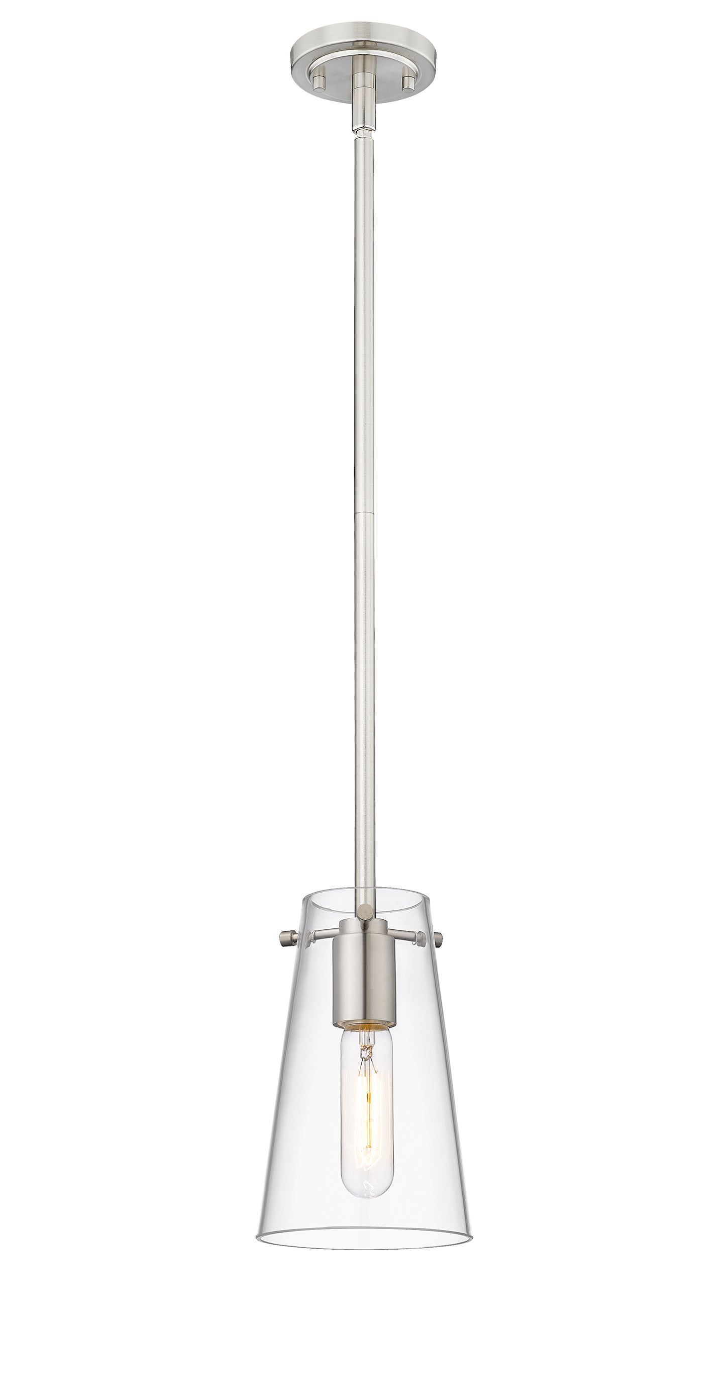 7508MP-ROD-BN - Kira 1 Light 5" Pendant - Brushed Nickel