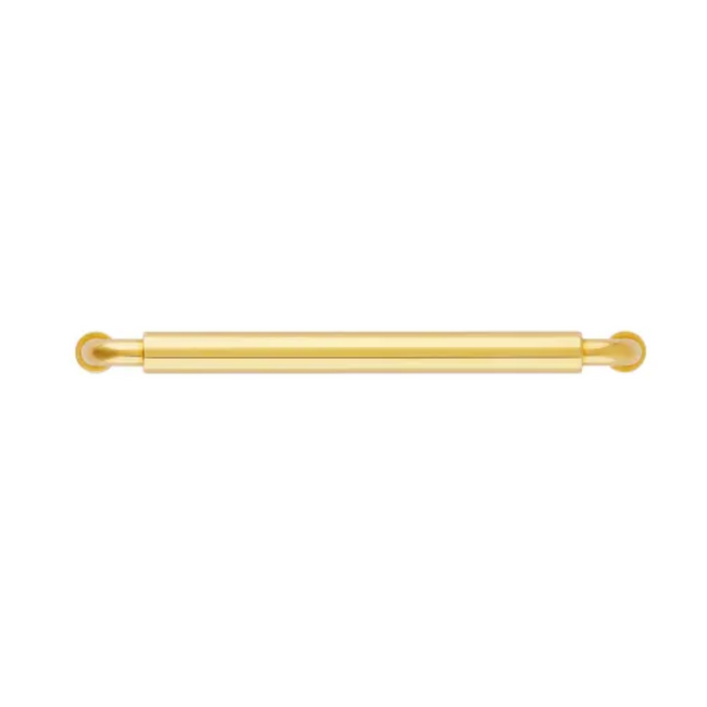 4486044 - 6" Centers - Hollywood Hills Pull - Satin Brass