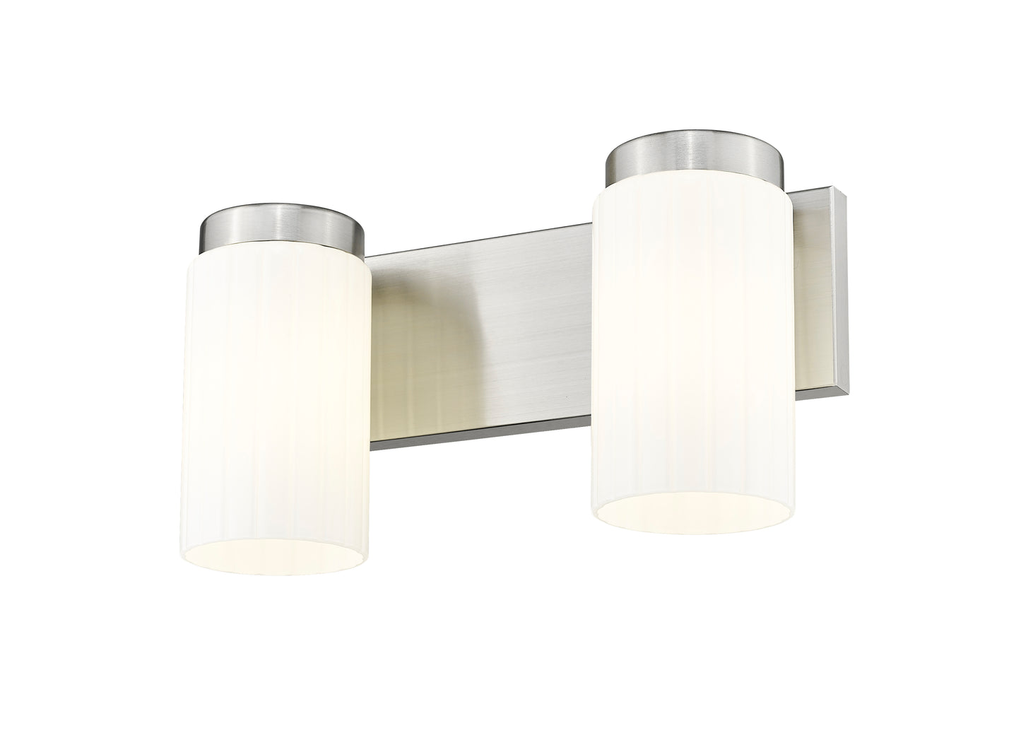 746-2V-BN - Burk 2 Light 14" Vanity - Brushed Nickel