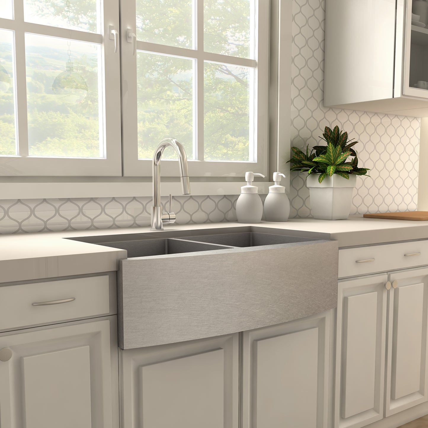 DNT-KF-CH - Dante Kitchen Faucet in Chrome