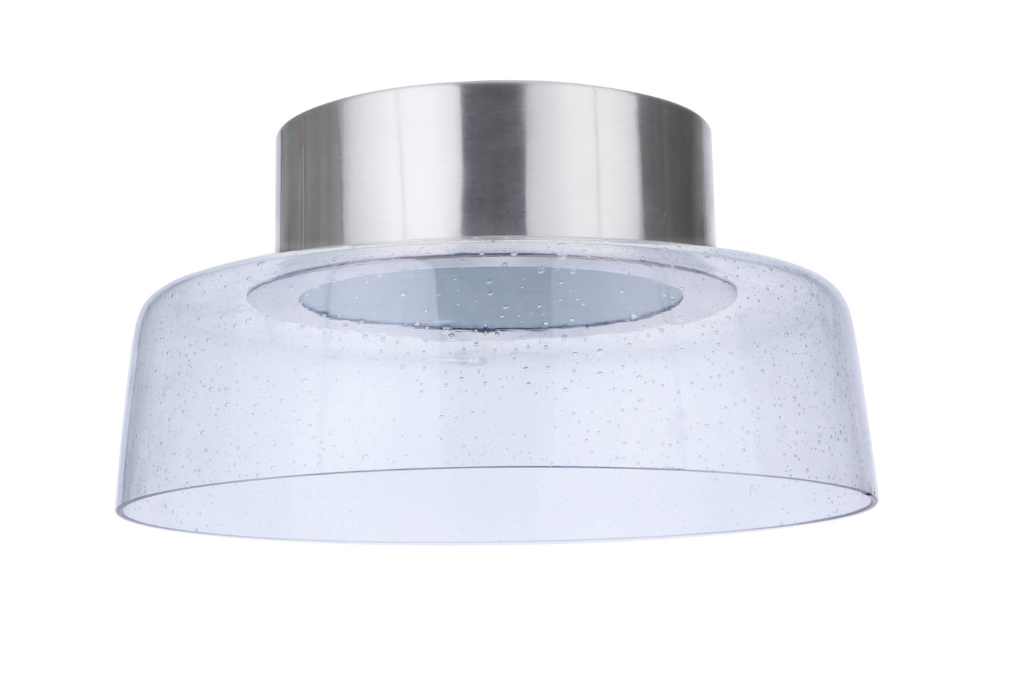 55180-BNK-LED - Centric 1 Light 10.5" Wide Flush Mount - Brushed Nickel