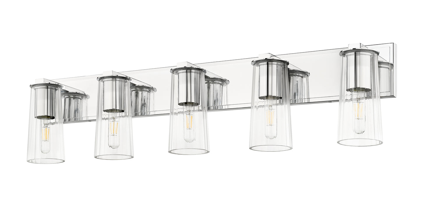 826-5V-CH - Titus 5 Light 40" Vanity - Chrome