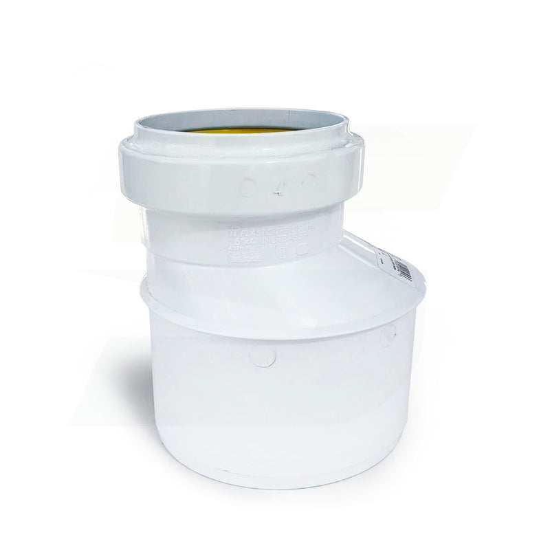 gasketed eccentric increaser bushing sewer fitting