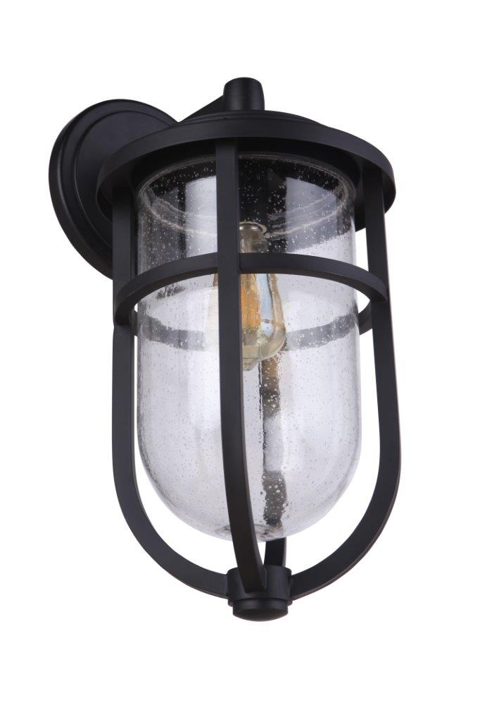ZA4724-MN - Voyage 1 Light 19" High Outdoor Wall Lantern - Midnight