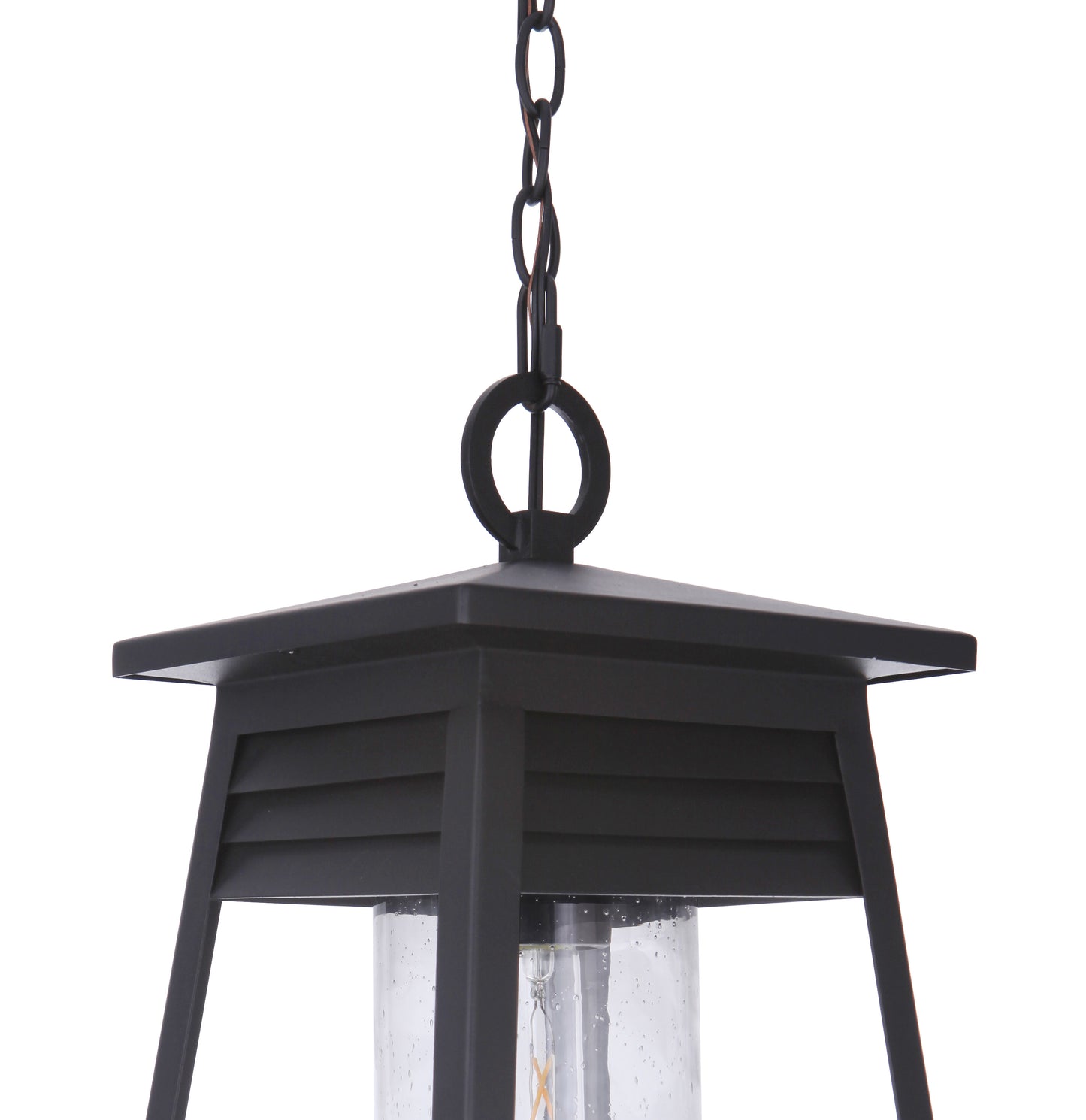 ZA2721-TB - Becca 1 Light 10" Wide Outdoor Pendant - Textured Black