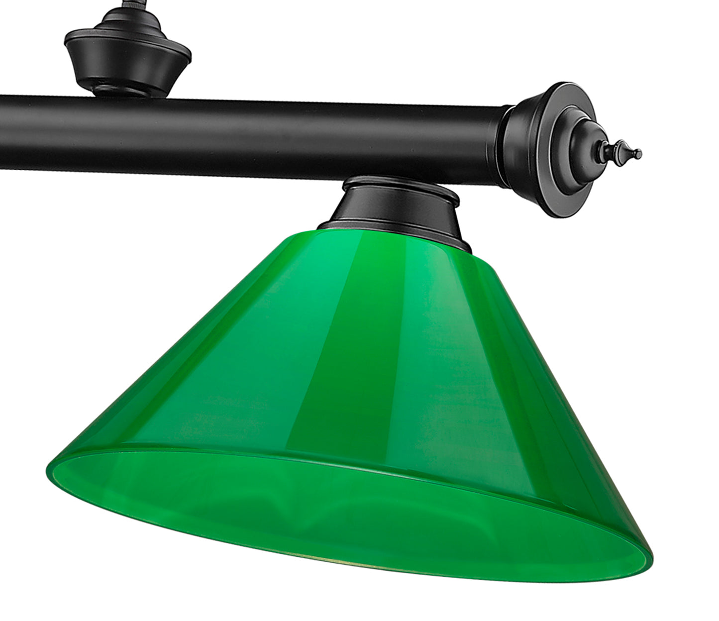 2306-3MB-PGR - Cordon 3 Light 57" Billiard - Matte Black
