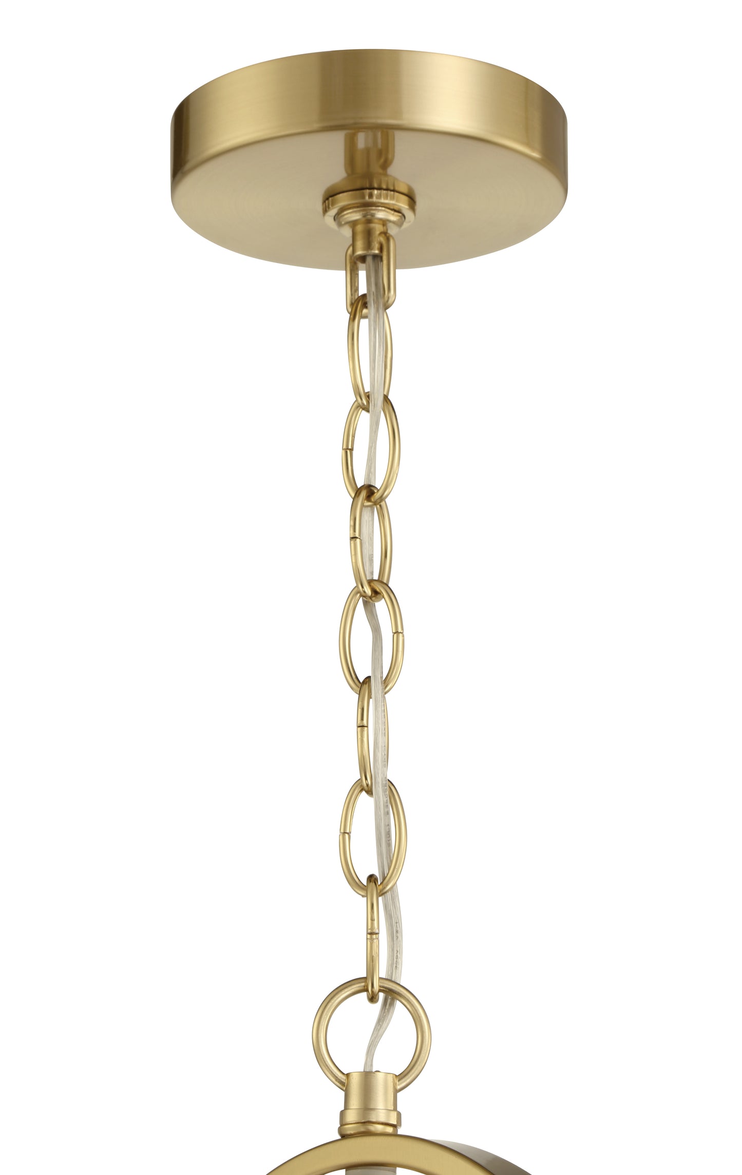 58234-SB - Fortuna 4 Light 19" Wide Foyer Light - Satin Brass
