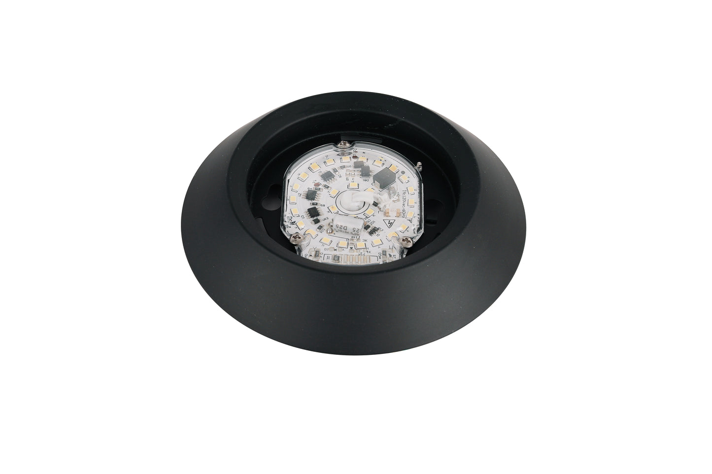 X9304-FB-LED - LED Flush 5.9" Wide Flush Mount - Flat Black
